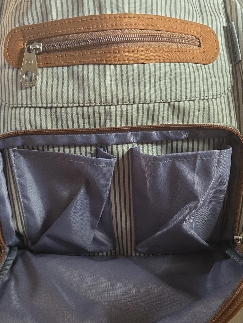 Diaper Bag With 4 Set of Travel Pouches
